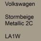 Preview: Volkswagen, Stormbeige Metallic 2C, LA1W.